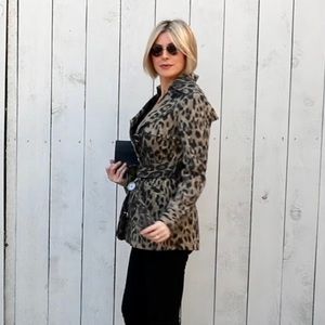 Vertigo Paris belted trench coat, size 4